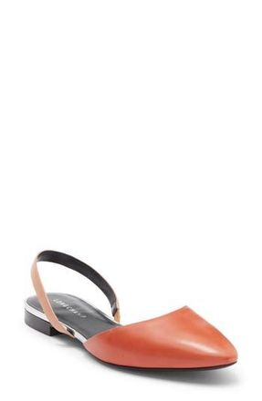 Longchamp Slingback Ballet Flat in Orange at Nordstrom Rack, Size 5Us / 36Eu