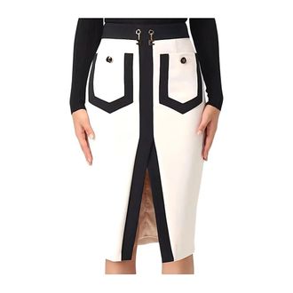 Elisabetta Franchi Gonna - Skirts - Mujer - Blanco - S