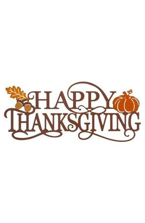 Glitzhome Metal HAPPY THANKSGIVING HAPPY FALL Wall Decor in Orange at Nordstrom, Size Medium