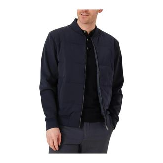 HUGO BOSS Jassen, Heren, Blauw, L, H-Skiles Jas