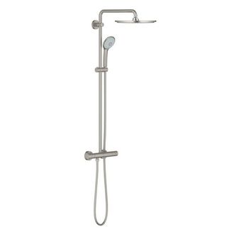 GROHE Euphoria xxl Regendoucheset Opbouw - hoofddouche 31cm - handdouche rond - supersteel