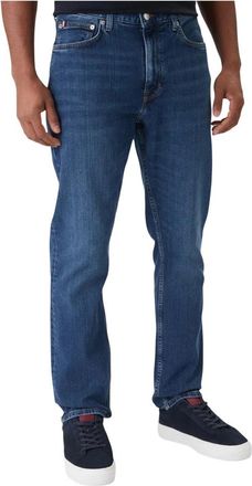 Tommy Hilfiger Regular Mercer Str C Jeans - Heren - Slim Fit Jeans - Blauw - W30 L32 - Katoen - Jeans