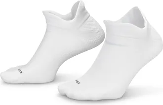 Nike Unisex Running Lightweight No-Show Socks (1 Pair) in White | HV6931-100