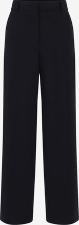 Akris Weite Hose aus Milano-Jersey Chiaro