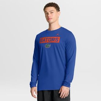 Jordan Brand Mens Jordan Brand Royal Florida Gators Primetime Campus 2-Hit Legend Dri-FIT Long Sleeve T-Shirt at Nordstrom, Size Xx-Large