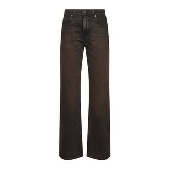 Haikure Straight Leg Black Jeans Italy Made