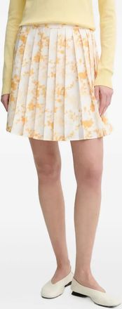 Day Birger Et Mikkelsen Mildrid geplooide mini-rok - Wit