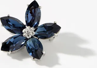 Simons Womens Colourful flower brooch