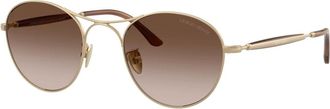 Giorgio Armani Zonnebril - Heren - Zonnebrillen - Bruin - 50 MM - Accessoires