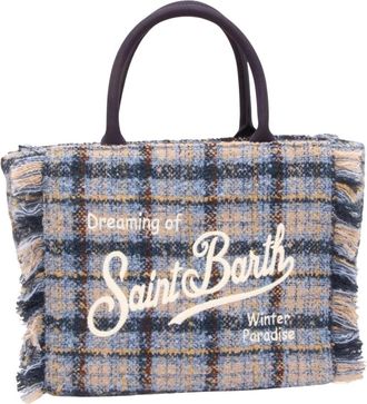 MC2 Saint Barth Borsa in Tweed Colette - - Bags - Donna - Blu - ONE SIZE