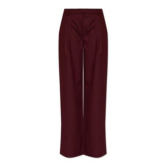 Gestuz Wide Trousers, female, Red, Size: XS Gzpaula trousers