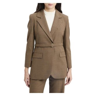 Marella Blazer - female - Marella - Blazers - Brown - S - Jackets