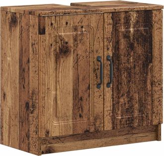 vidaXL Mueble De Lavabo Para Ba&ntilde;o Utrecht Madera Envejecida Vidaxl