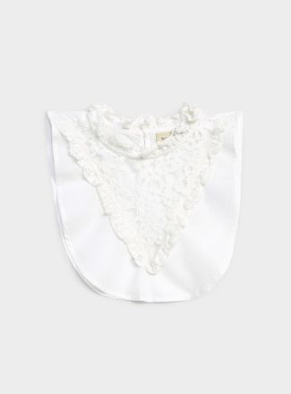 Fransa Womens Ruffled lace faux collar