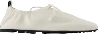 Sams&oslash;e & Sams&oslash;e Schoenen, Dames, Wit, 39 EU, Leer, Salilli Ballerina met Veters