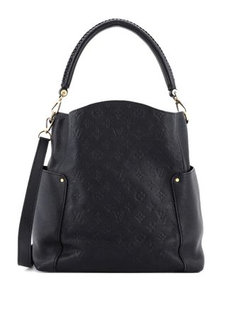 Louis Vuitton Bagatelle Monogram Empreinte Leather hobo bag - Blauw