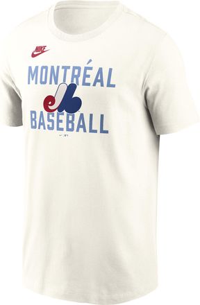 Nike Montreal Expos Cooperstown 70s Inspired Nike Mens MLB T-Shirt in Brown | N19911KMEX-9V0