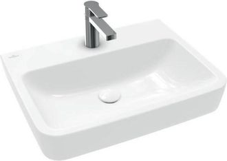 Villeroy & Boch V&b Aufsatzwaschtisch O.novo 600x460mm Ohne &Uuml;berlauf Wei&szlig; Antibac C+