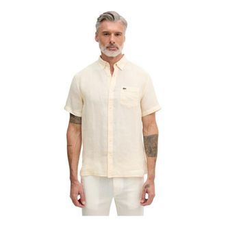 Lacoste Hombre, Camisas, Beige, Talla: M