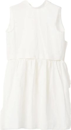 Miu Miu Abito con applicazione - Bianco