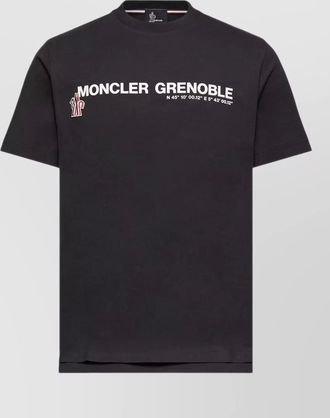Moncler ribbed crew neck short sleeve t-shirt