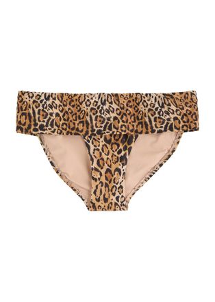 Melissa Odabash Brussels Leopard-print Bikini Briefs - 48 (UK16 / XL)