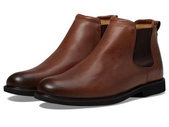 Marc Joseph New York Austin Mens Boots Cognac Grainy : 8.5 M, Leather/Textile