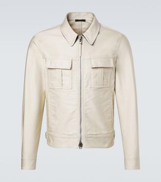 Tom Ford Cotton satin blouson