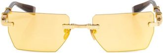 Balmain Zonnebril Pierre - unisex - Zonnebrillen - Geel - ONE Size - Accessoires
