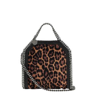 Stella McCartney Leopard Print Falabella Mini Tote