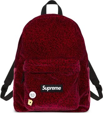 SUPREME Rugzak met textuur - Rood