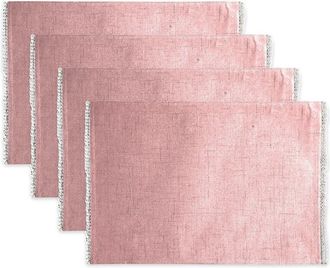 Lenox Set Of 4 French Perle Solid Placemats