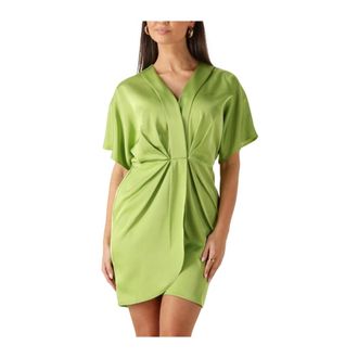 Notre-V Dames, Jurken, Groen, Maat: M Katoen