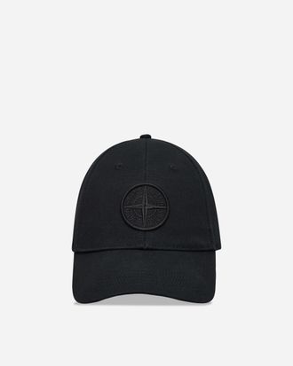 Stone Island Baseball Cap Black