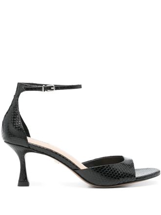 Lola Cruz 70mm Petrina sandals - women - Calf Leather/Calf Leather/Calf Leather - 36 - Black