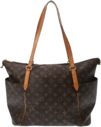 Louis Vuitton Pre-owned Tote Bags, female, Brown, Size: ONE SIZE Pre-owned Vintage Tote Bag