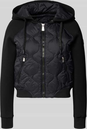 Khujo Steppjacke mit Rei&szlig;verschlusstaschen Modell MALAYA in Black, Gr&ouml;&szlig;e XXL