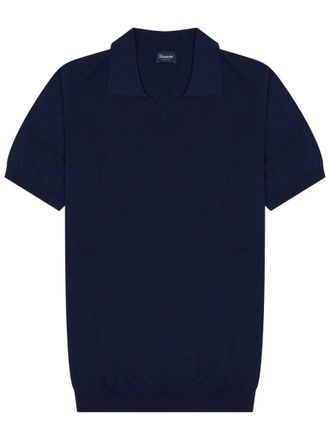 Drumohr Short-Sleeved Polo Shirt With Classic Collar