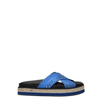 Kenzo Hausschuhe und Clogs Damen Stoff Blau