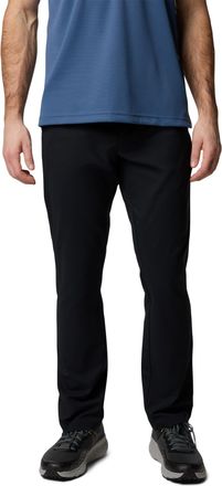 Columbia Mens Sage Peak Chino Pant Hiking, Black, 32W x 32L