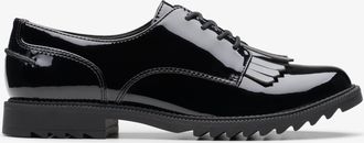 Clarks Griffin Mabel2 Zwarte Patenten Schoenen