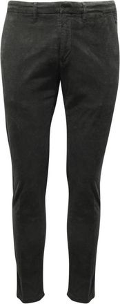 Siviglia Velvet Groene Broek - Heren - Slim Fit Broeken - Groen - W31 - Broeken
