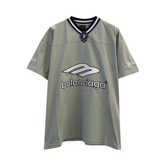 Balenciaga 3B Football V-neck T-shirt