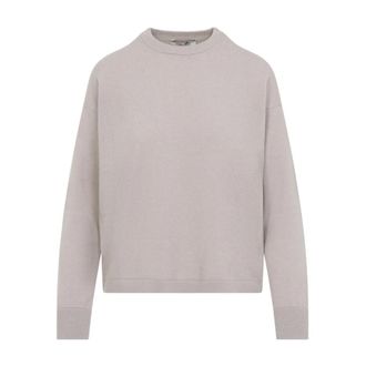 Max Mara Nebbie Pullover - Dames - Ronde hals truien - Roze - XS - Wol - Truien & Vesten