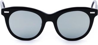 Thom Browne Acetate Cateye Zonnebril - Dames - Zonnebrillen - Zwart - ONE Size - Accessoires