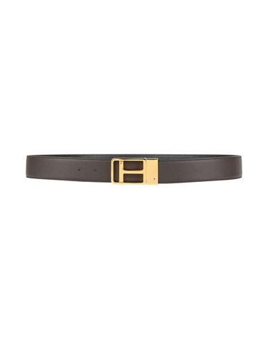 Cintura T Loop in pelle in Nero - Tom Ford