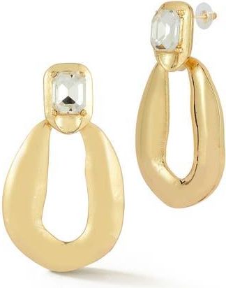 Sphera Milano Cubic Zirconia Drop Earrings in Gold at Nordstrom Rack