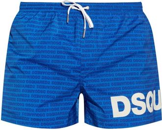 Dsquared2 Zee Kleding Collectie - Heren - Strandmode - Blauw - 2XL - Badmode