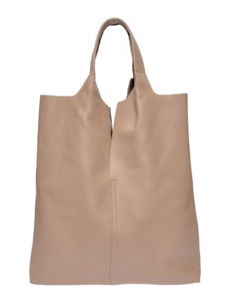 Anna Luchini Beige Rundleer Tas