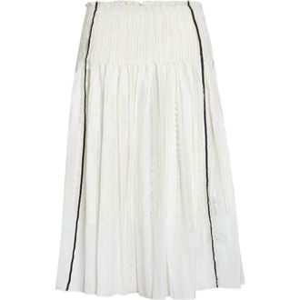 Paloma Wool Lupe Woven Jacquard Skirt in 000 - White at Nordstrom, Size X-Large